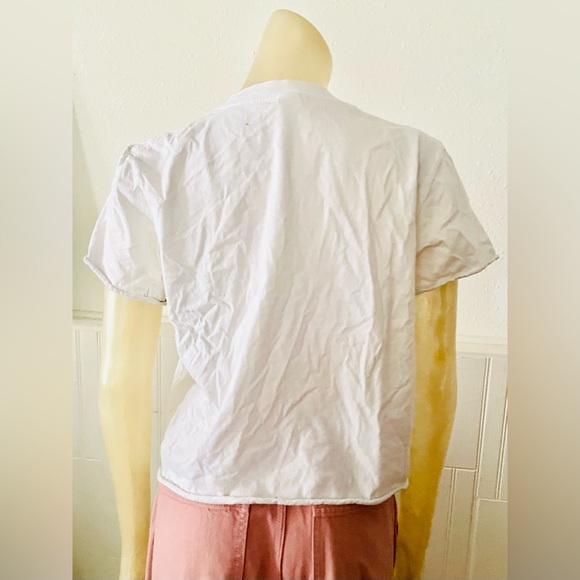 David Lynch White Cotton t shit tee - Picture 5 of 6